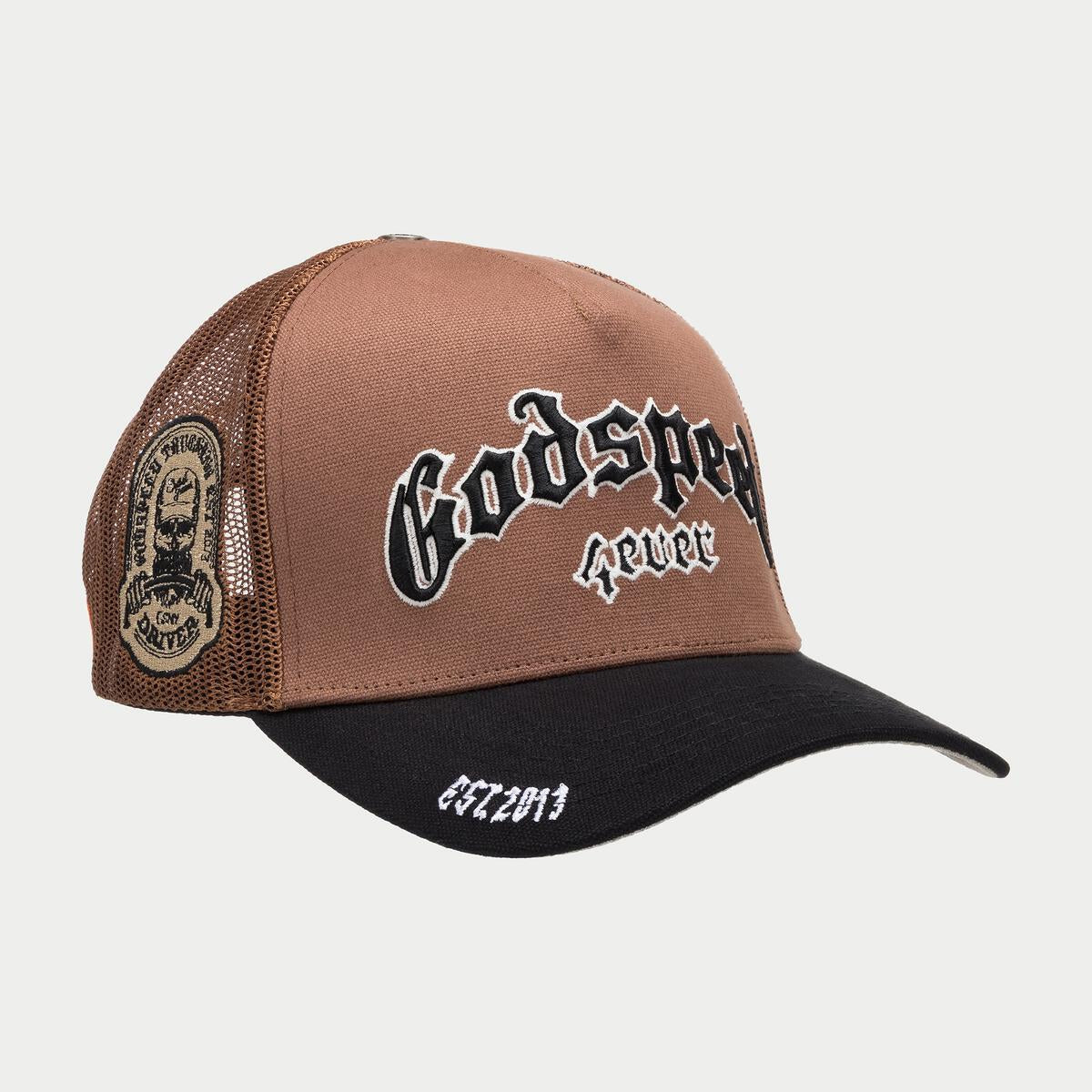 GODSPEED GS Forever Trucker Hat Brown