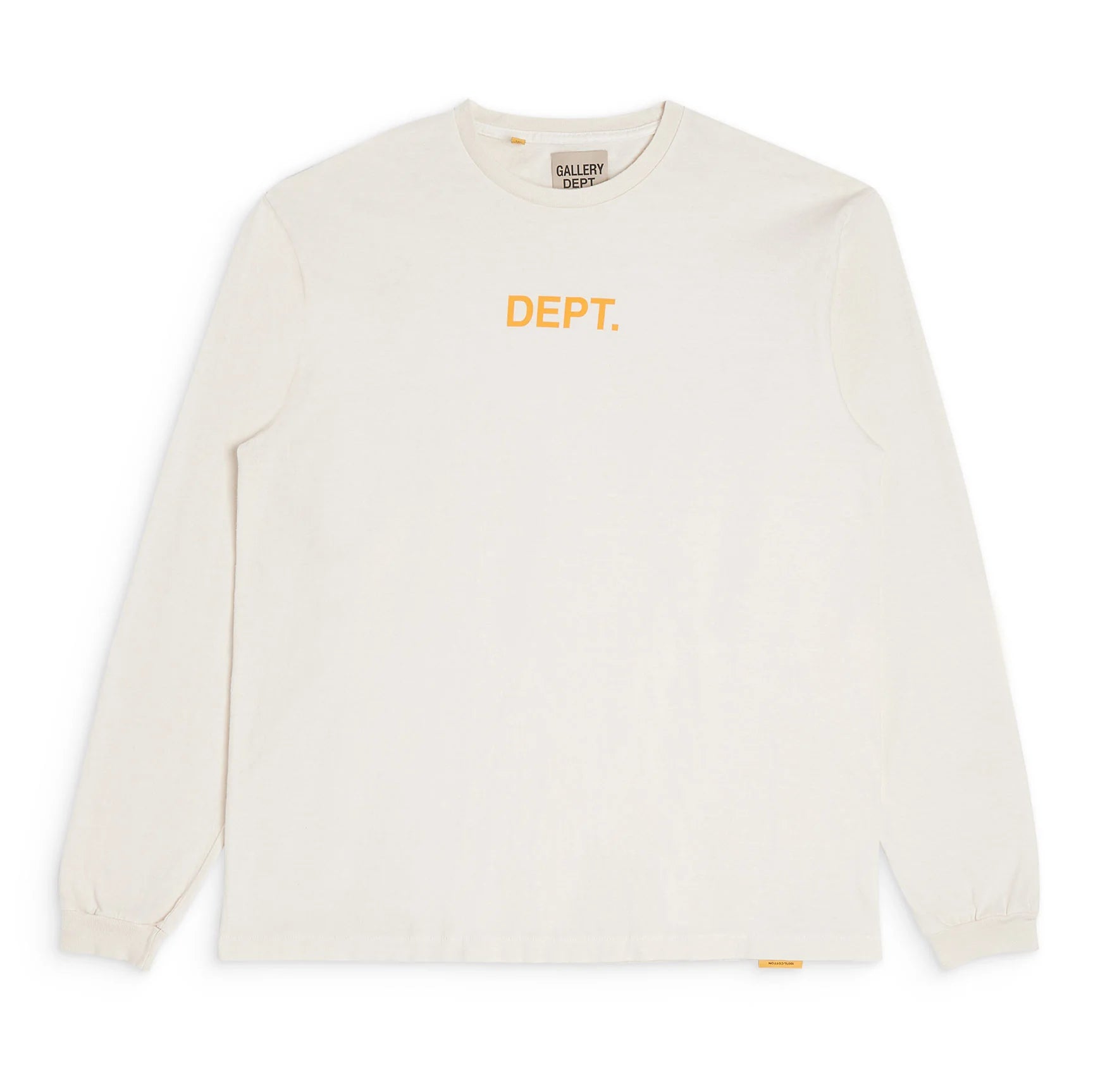 DEPT LONG SLEEVE TEE CREAM
