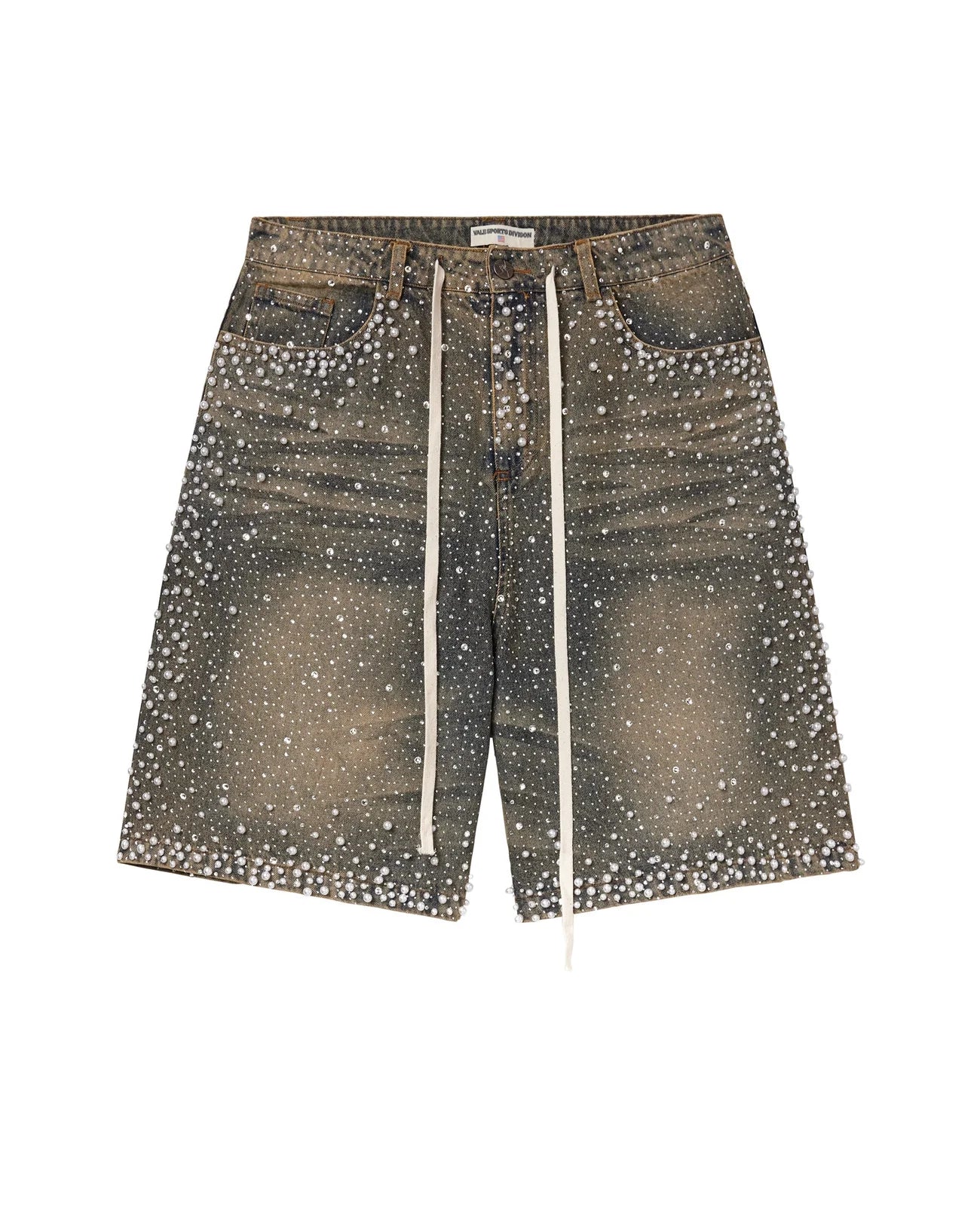 Vale Forever Blue Rainstorm Jorts
