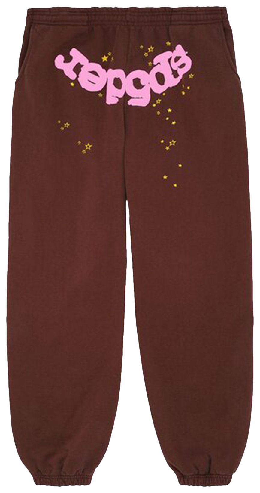 Sp5der Angel Number Sweatpants Brown (Preowned)