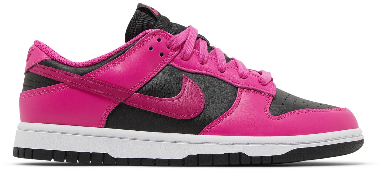 Nike Dunk Low Fierce Pink Black (Women's) (Pre-Owned)