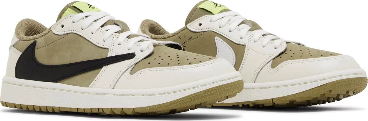 Air Jordan 1 Retro Low Golf Travis Scott Neutral Olive