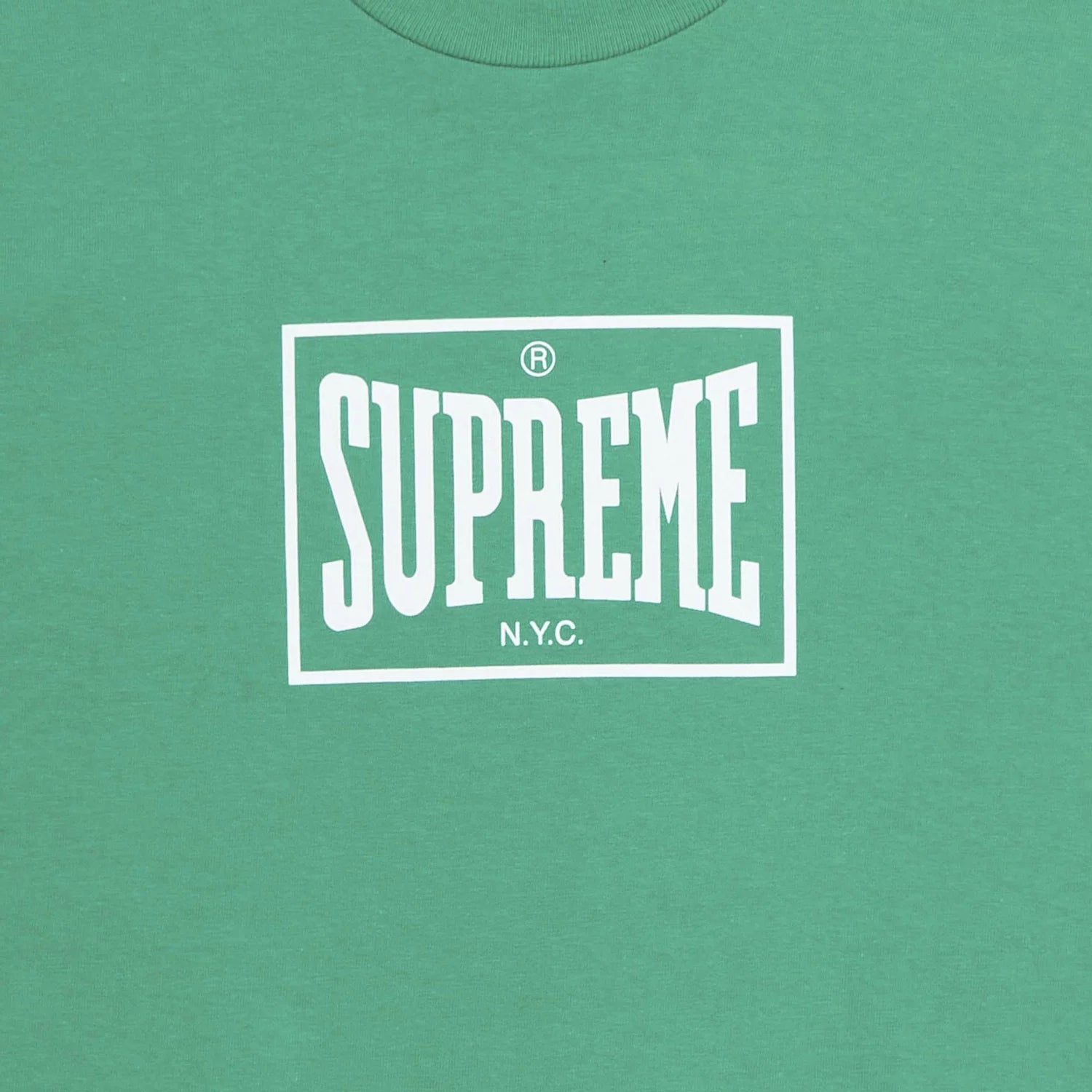 Supreme Warm Up Tee 'Green'