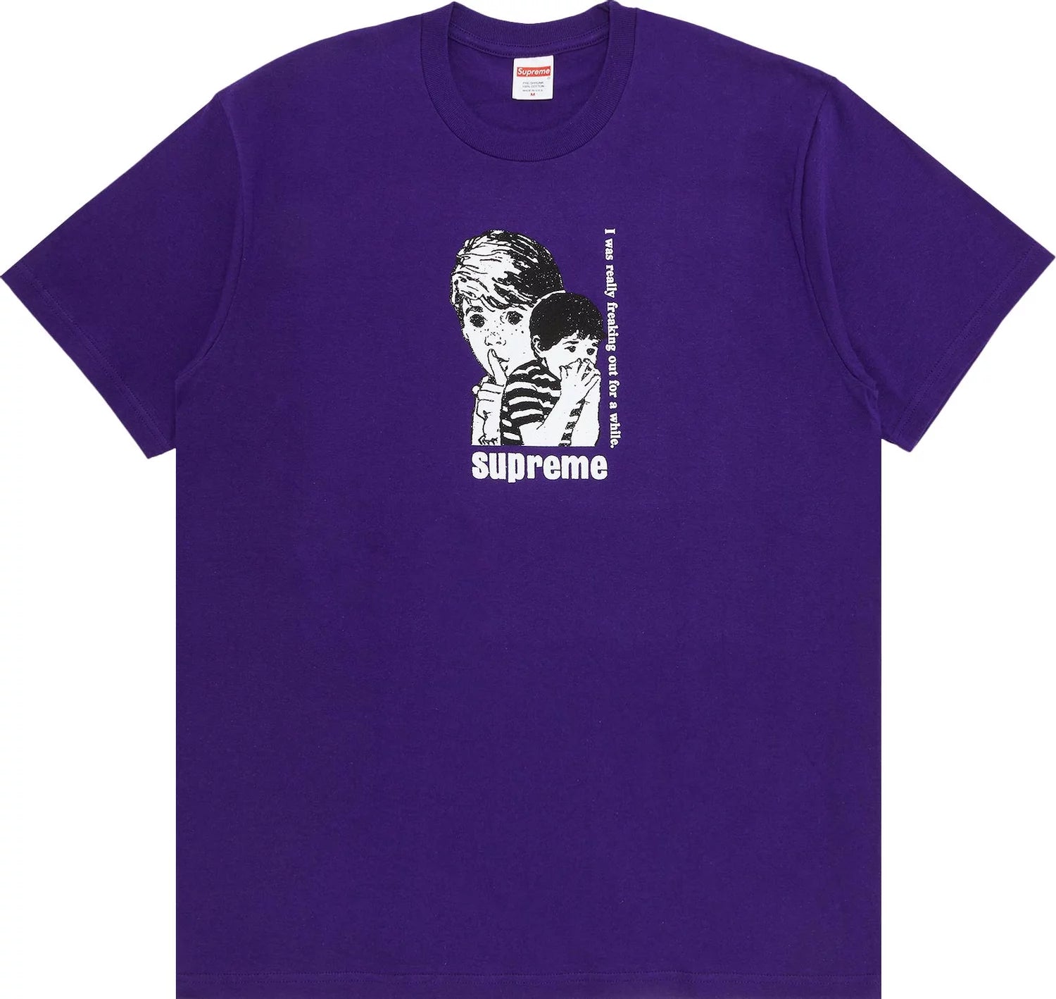 Supreme 2024 tee purple