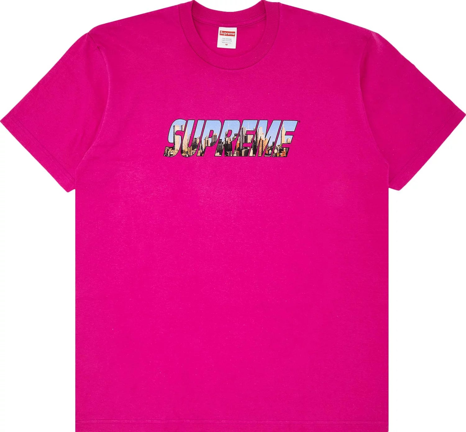 Supreme Gotham Tee 'Magenta'