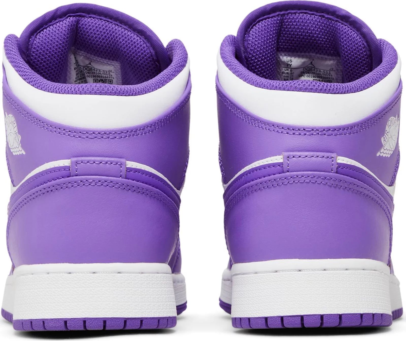 Air Jordan 1 Mid Purple Venom (GS)