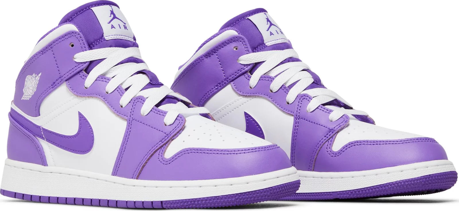 Air Jordan 1 Mid Purple Venom (GS)