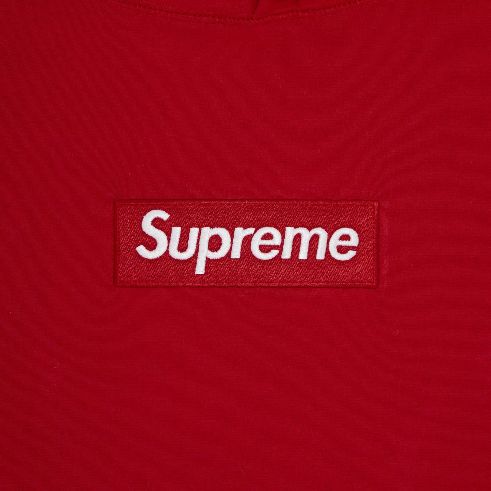 Supreme Box Logo Hooded Sweatshirt (FW23) Red