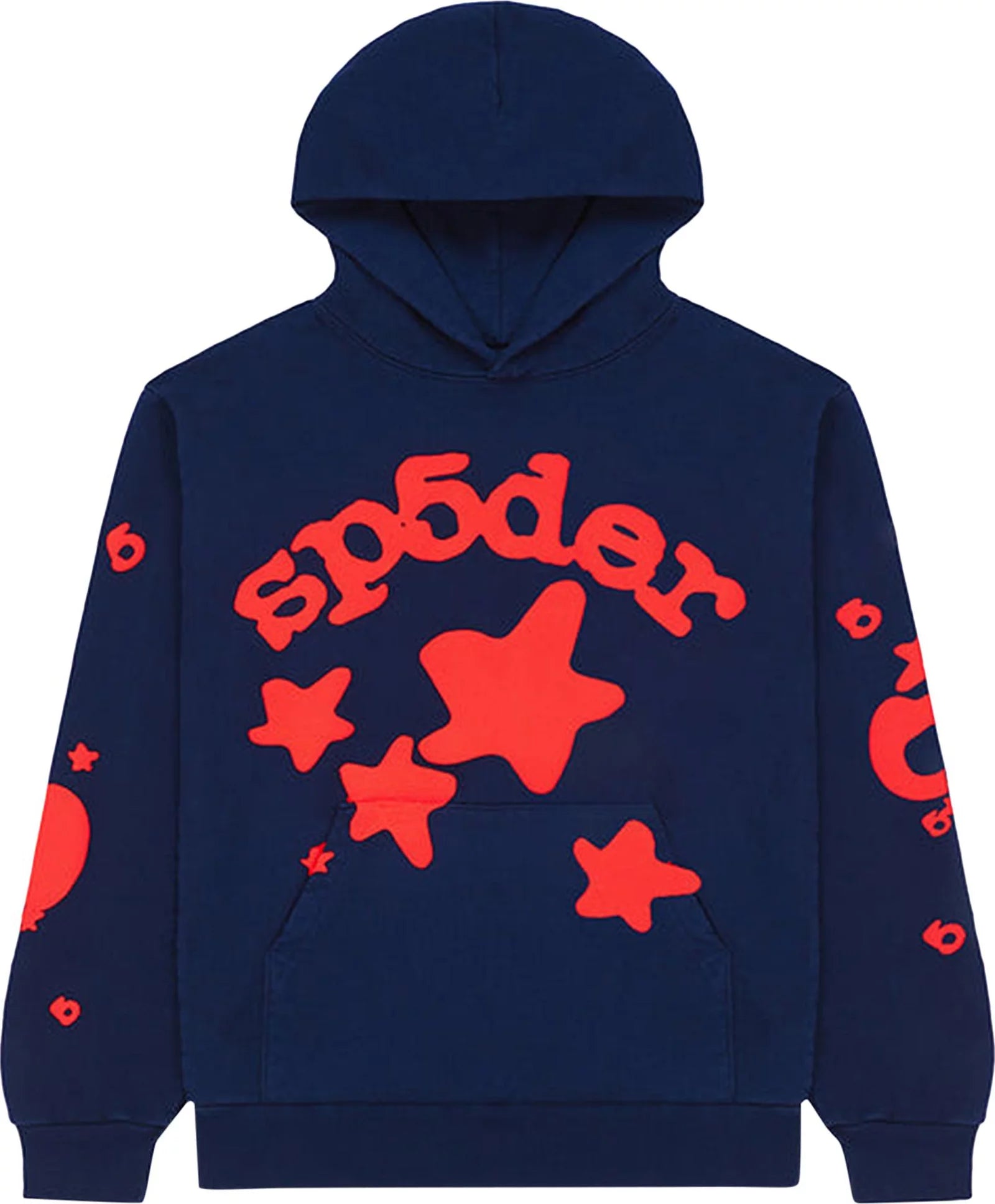 Sp5der Beluga Hoodie Navy