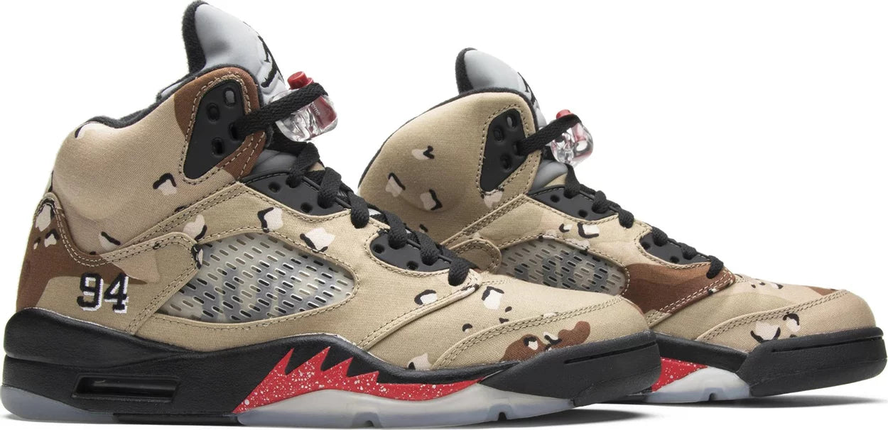 Jordan 5 Retro 'Supreme Desert Camo' (Worn Once)