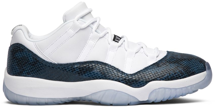Air Jordan 11 Retro Low 'Navy Snakeskin' 2019 (Pre-Owned)