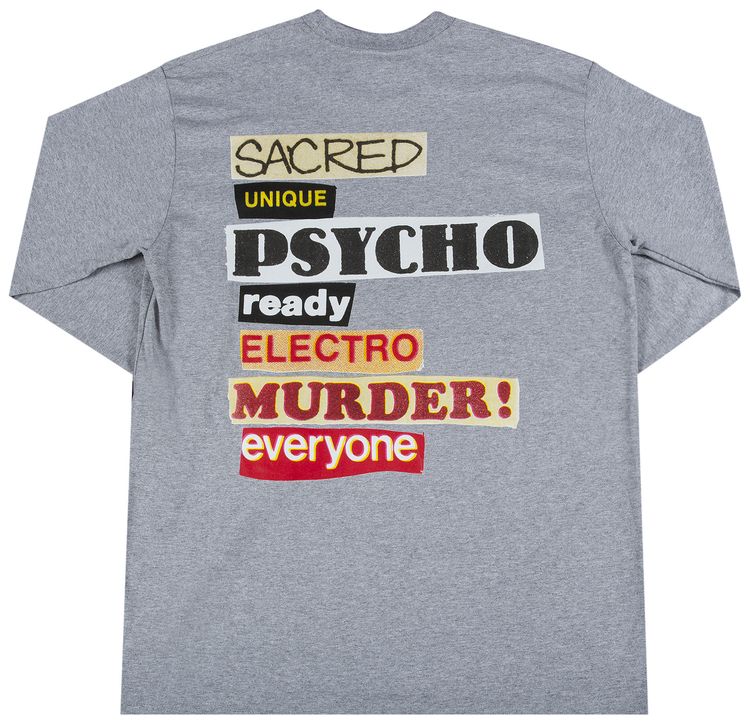 Supreme Sacred Unique L/S Tee Heather Grey (Pre-Owned)
