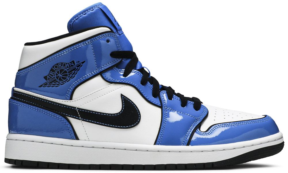 Air Jordan 1 Mid Signal Blue (Preowned)