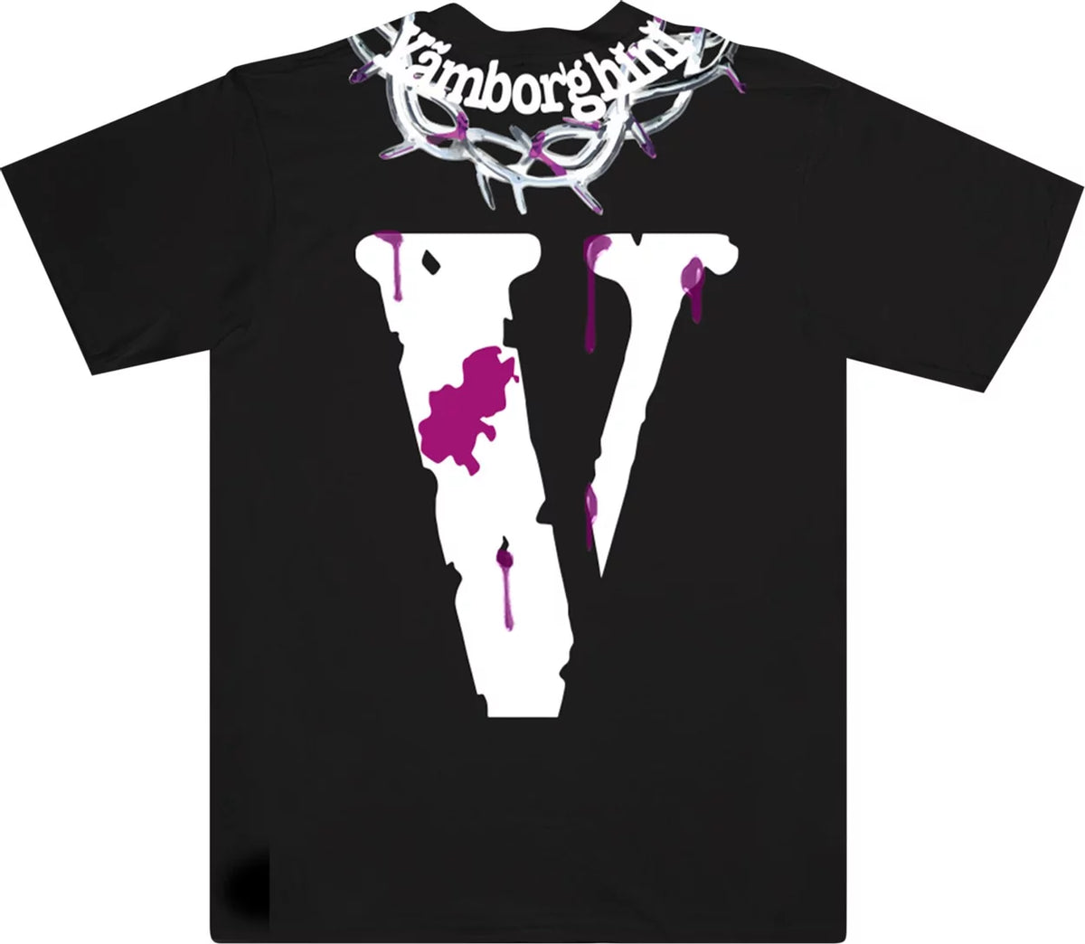 Vlone x Yams Day Jesus Piece T-Shirt 'Black'