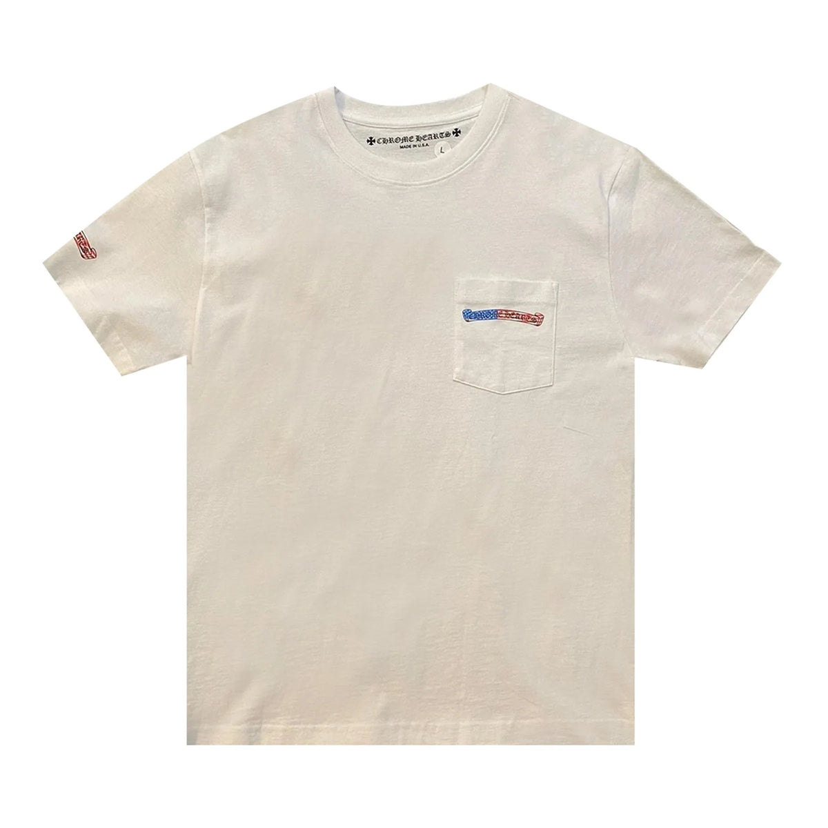 Chrome Hearts Matty Boy America T-shirt White (PreOwned)
