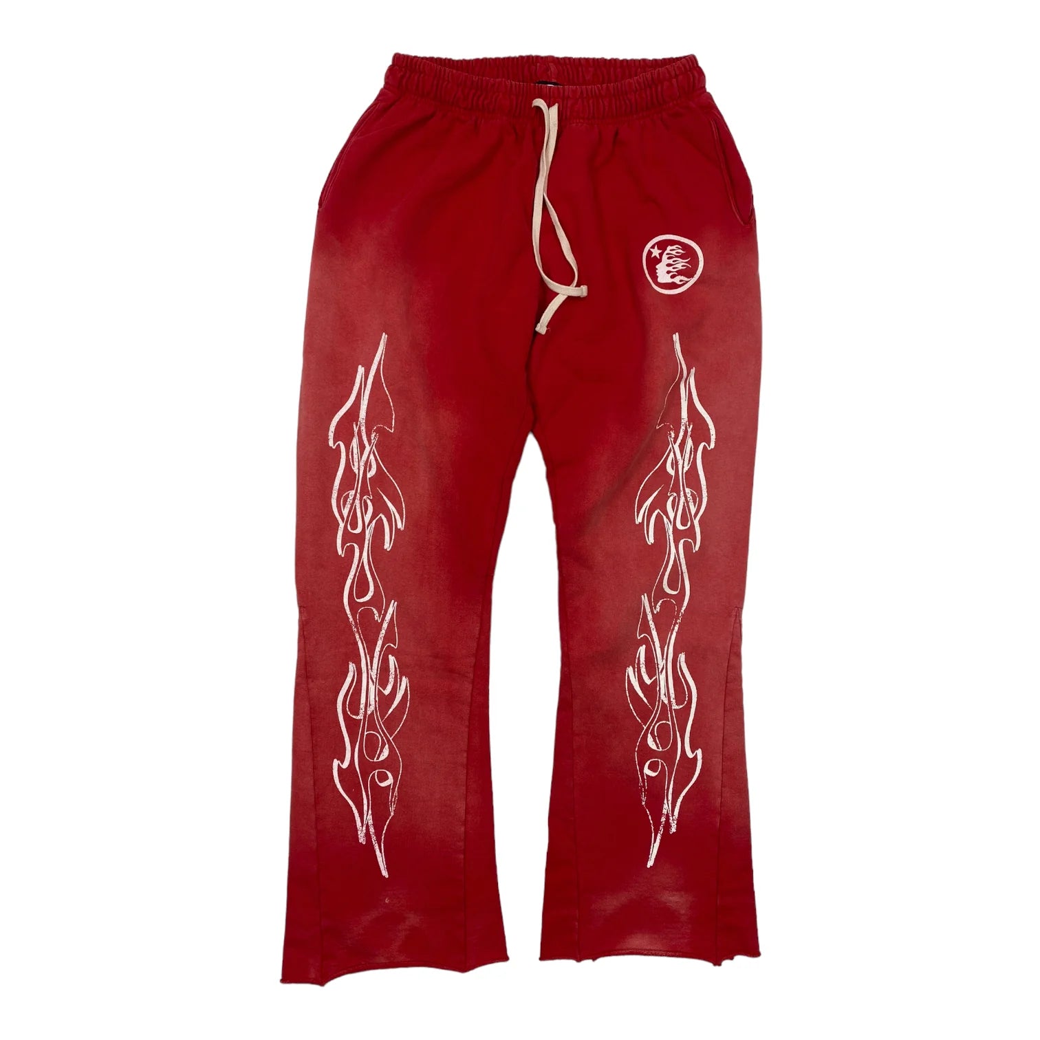 Hellstar Flame Flare Sweatpants Vintage