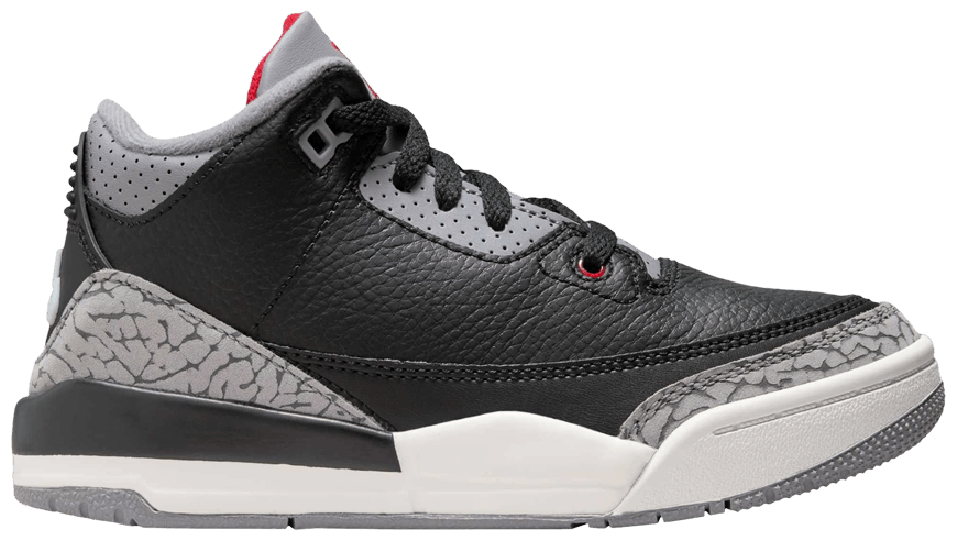 Air Jordan 3 Retro Black Cement (2024) (TD & PS)
