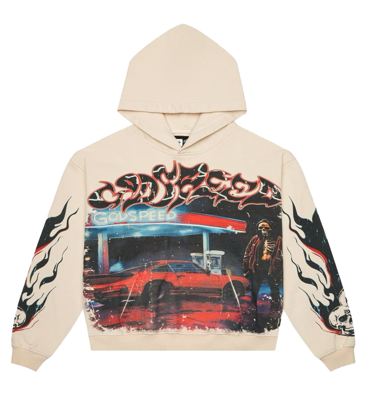 GODSPEED Pitstop Bone Hoodie