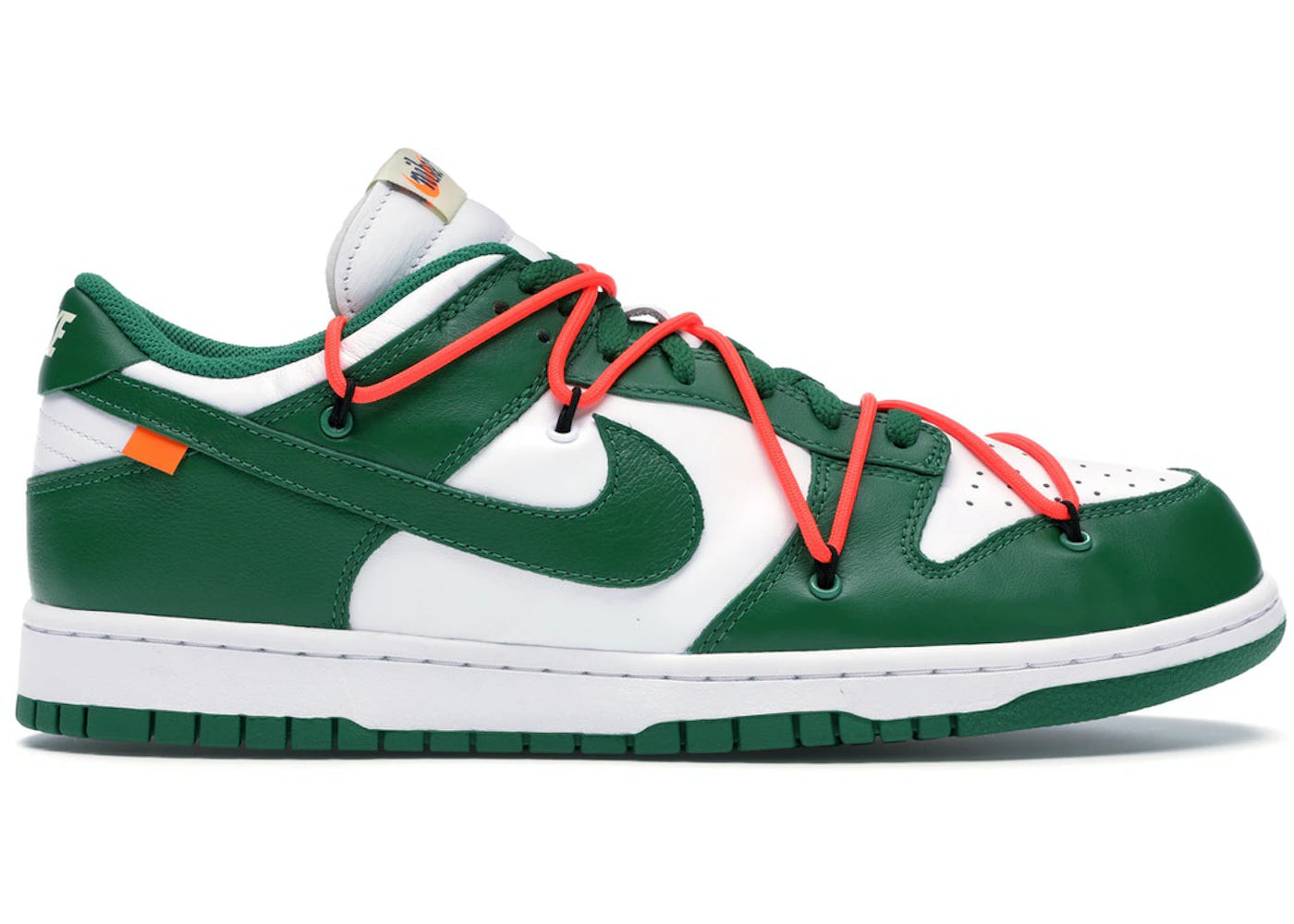 Nike Dunk Low Off-White Pine Green (Pre-Owned)
