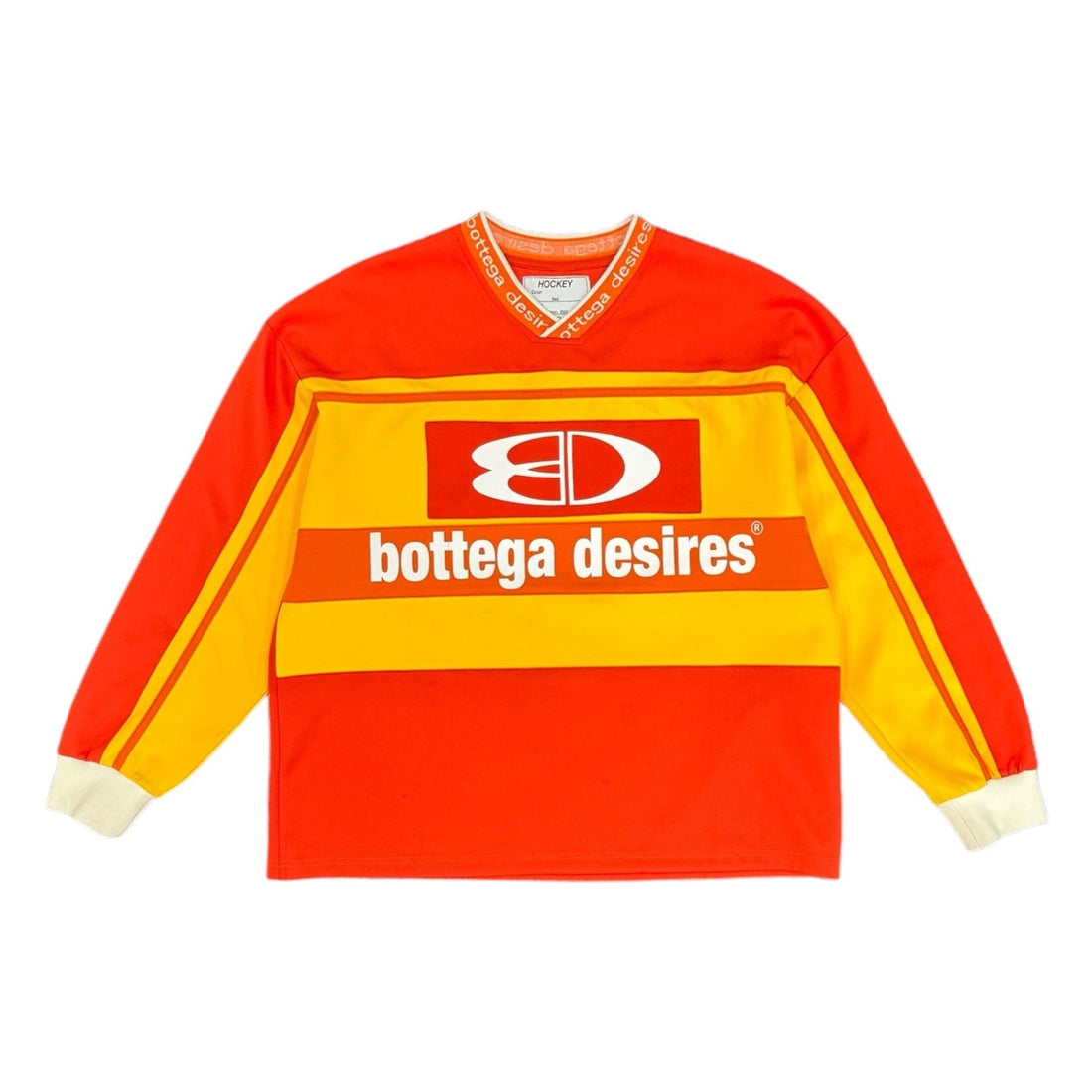 Bottega Desires Hockey Jersey Red
