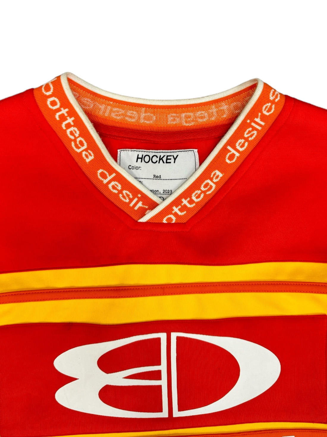 Bottega Desires Hockey Jersey Red