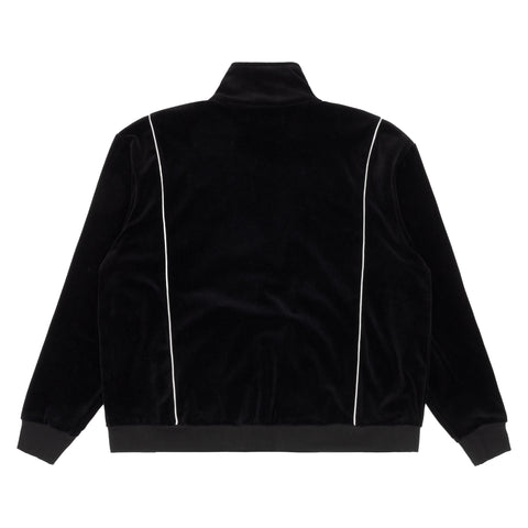 Sinclair Velour Piping Jacket Black