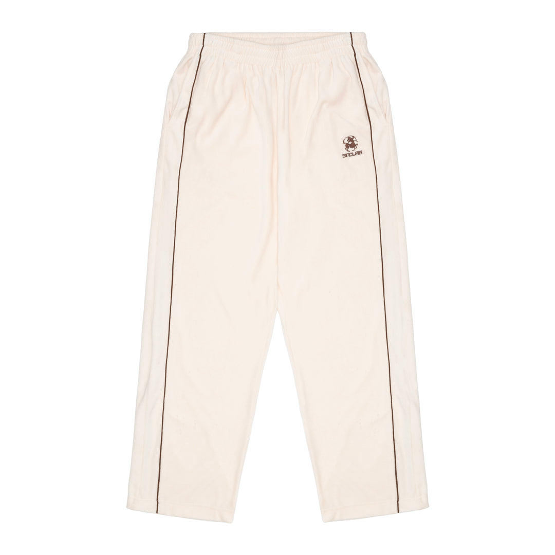 Sinclair Global Velour Piping Pants Cream