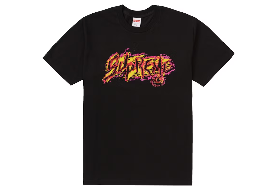 Supreme 'Scratch' Tee Black