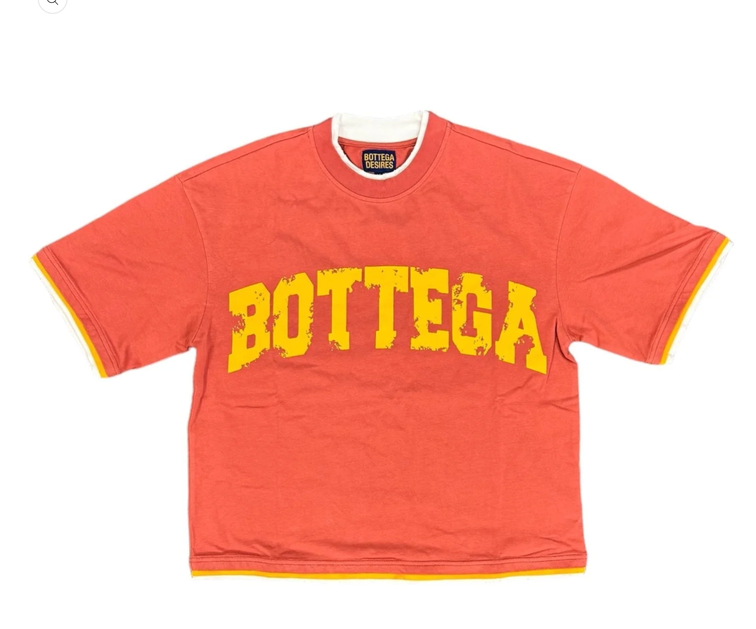 Bottega Desires War Tee Red