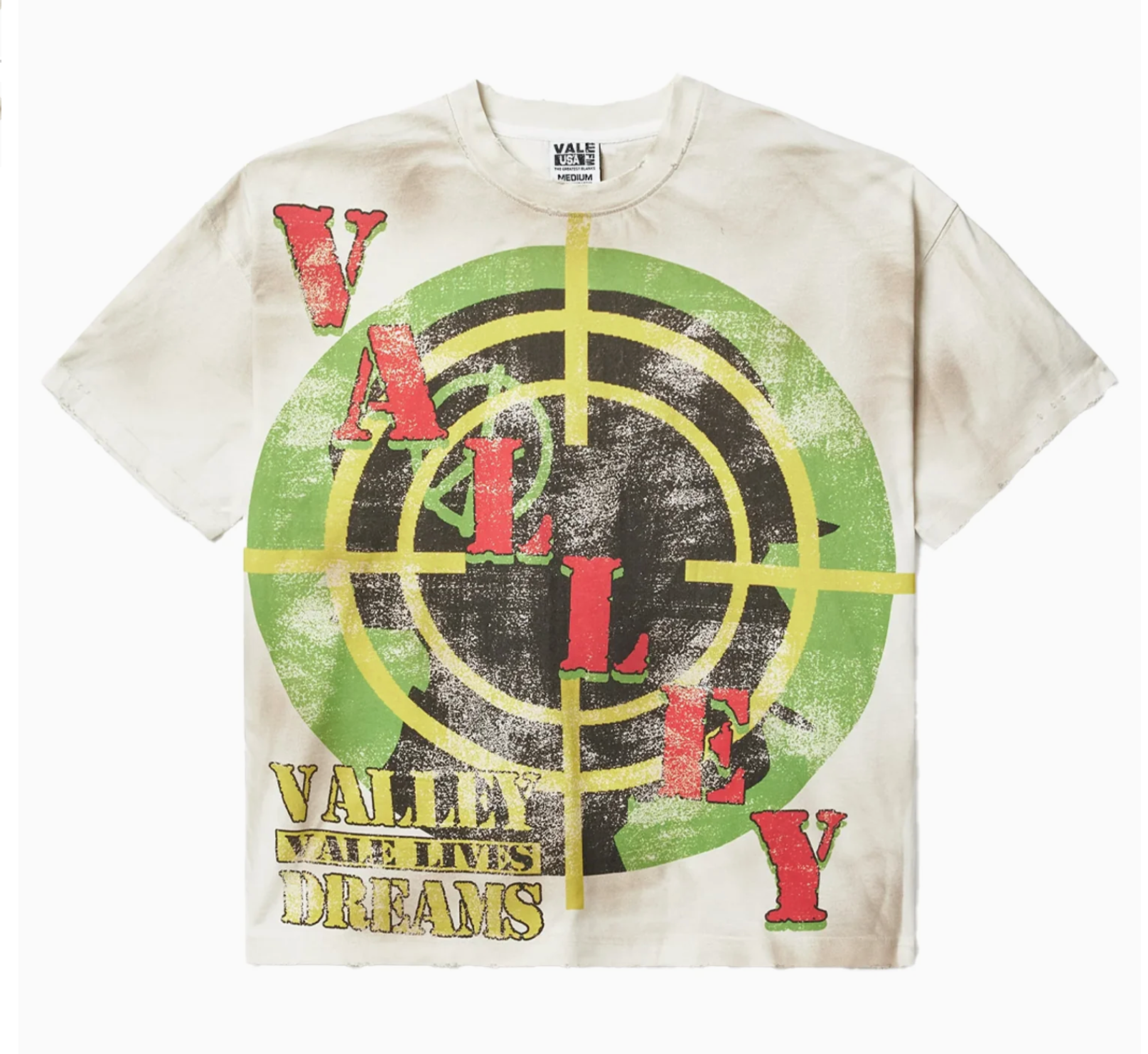 Vale Forever Target Tee Cream