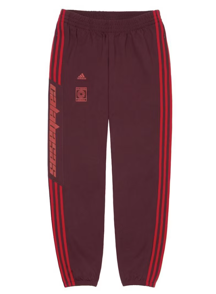 Adidas Yeezy Calabasas Track Pants Maroon (Preowned)