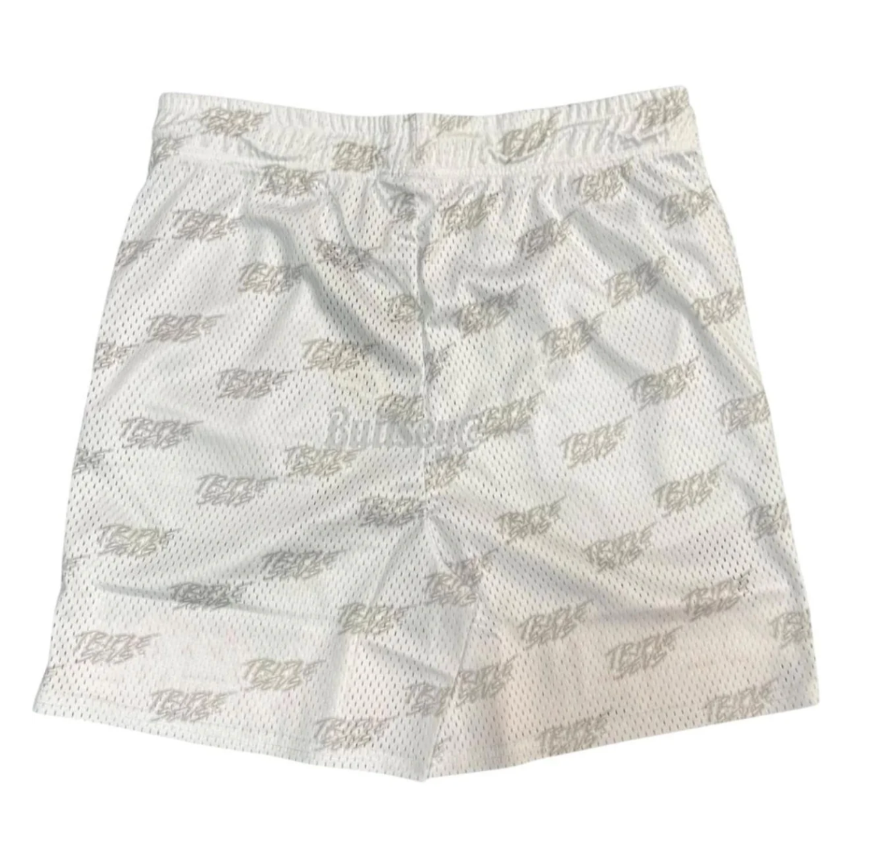 Triple Sevens White/Pink Mesh Shorts