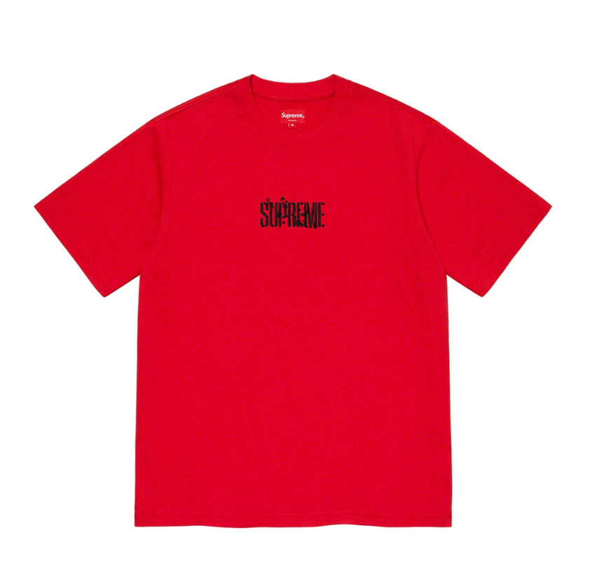 Supreme 'Splatter' Tee Red