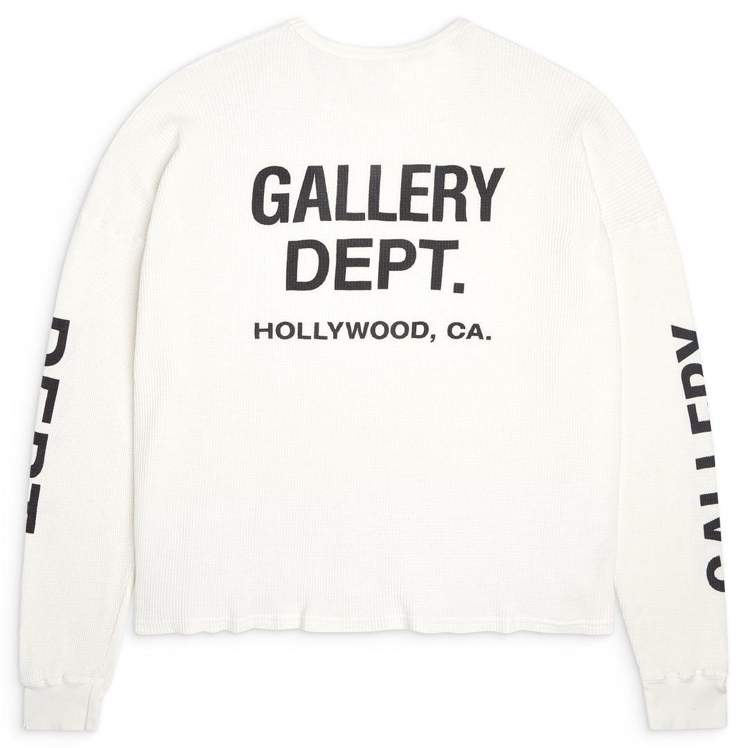 Gallery Dept. Thermal L/S T-shirt Cream