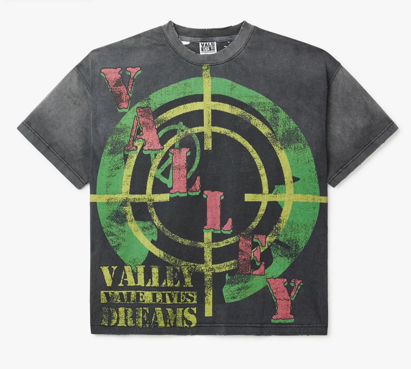 Vale Target Tee Black