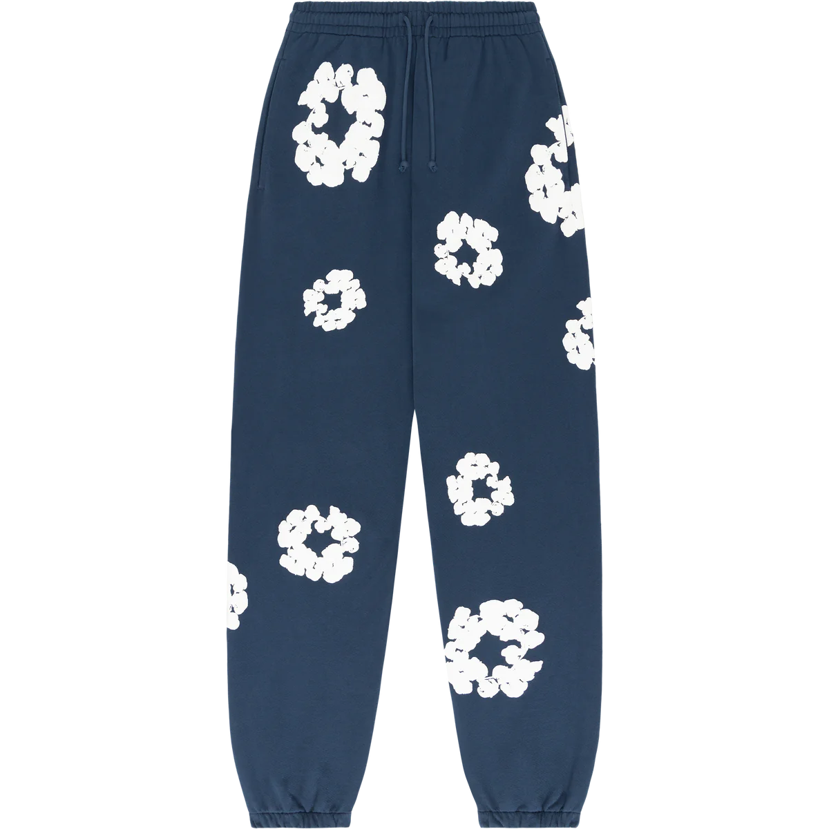 Denim Tears Cotton Wreath Sweatpants 'Navy'