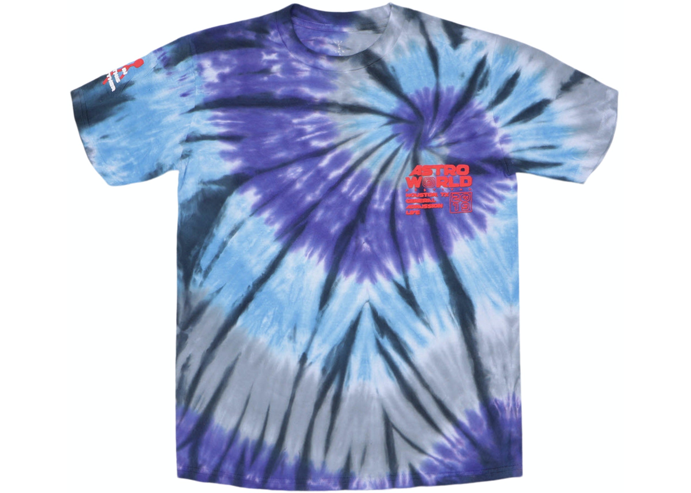 Travis Scott Official Souvenir Tie Dye