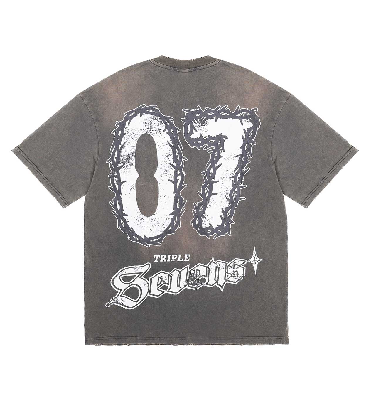 Triple Sevens NY SAVIOR Tee Grey