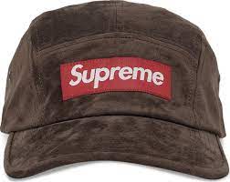 Supreme Suede Camp Cap (SS23) Brown