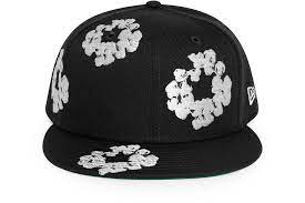 Denim Tears New Era Cotton Wreath 59/50 Cap Black
