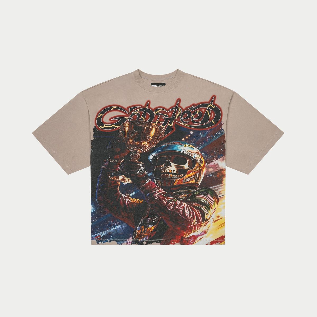 Godspeed Podium Dreams T-Shirt (Stone)