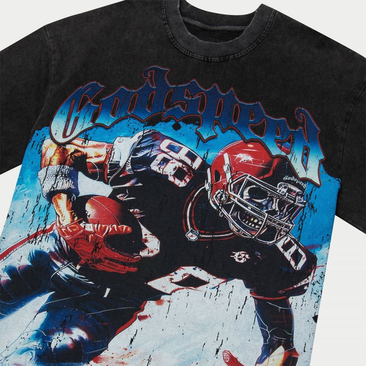Godspeed Endzone T-Shirt (Black Wash)