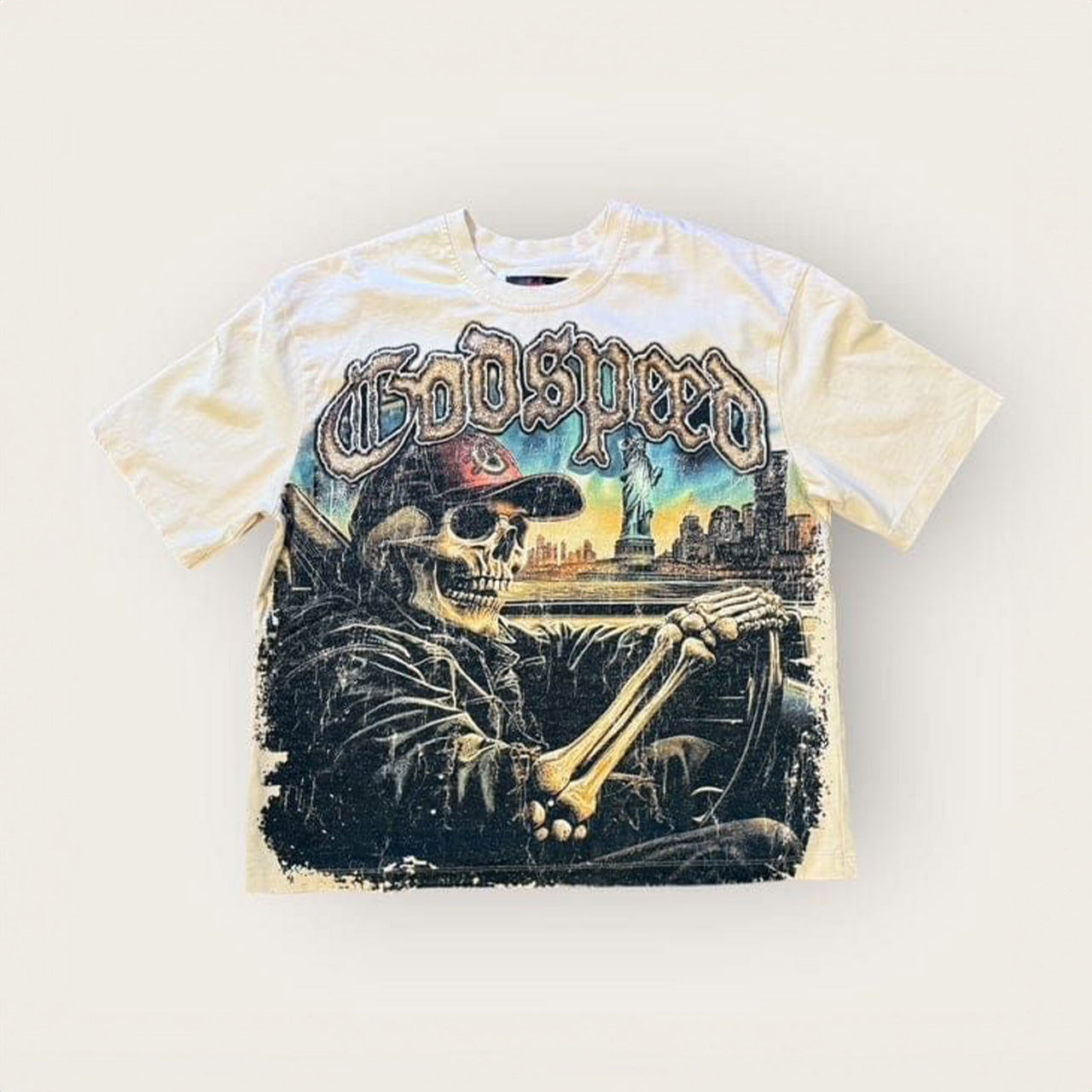 Godspeed Sightseeing T-Shirt (Bone)