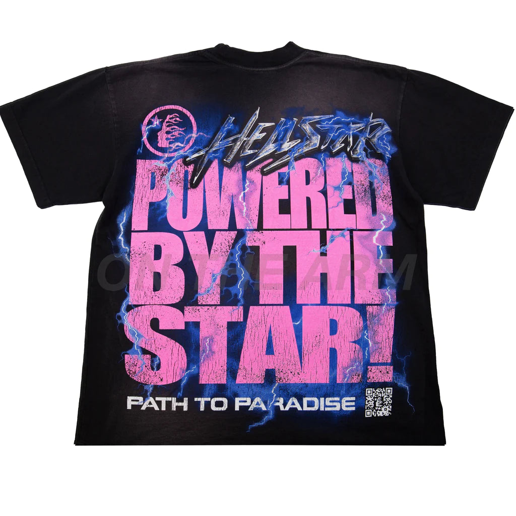 Hellstar Powered By The Star T Shirt