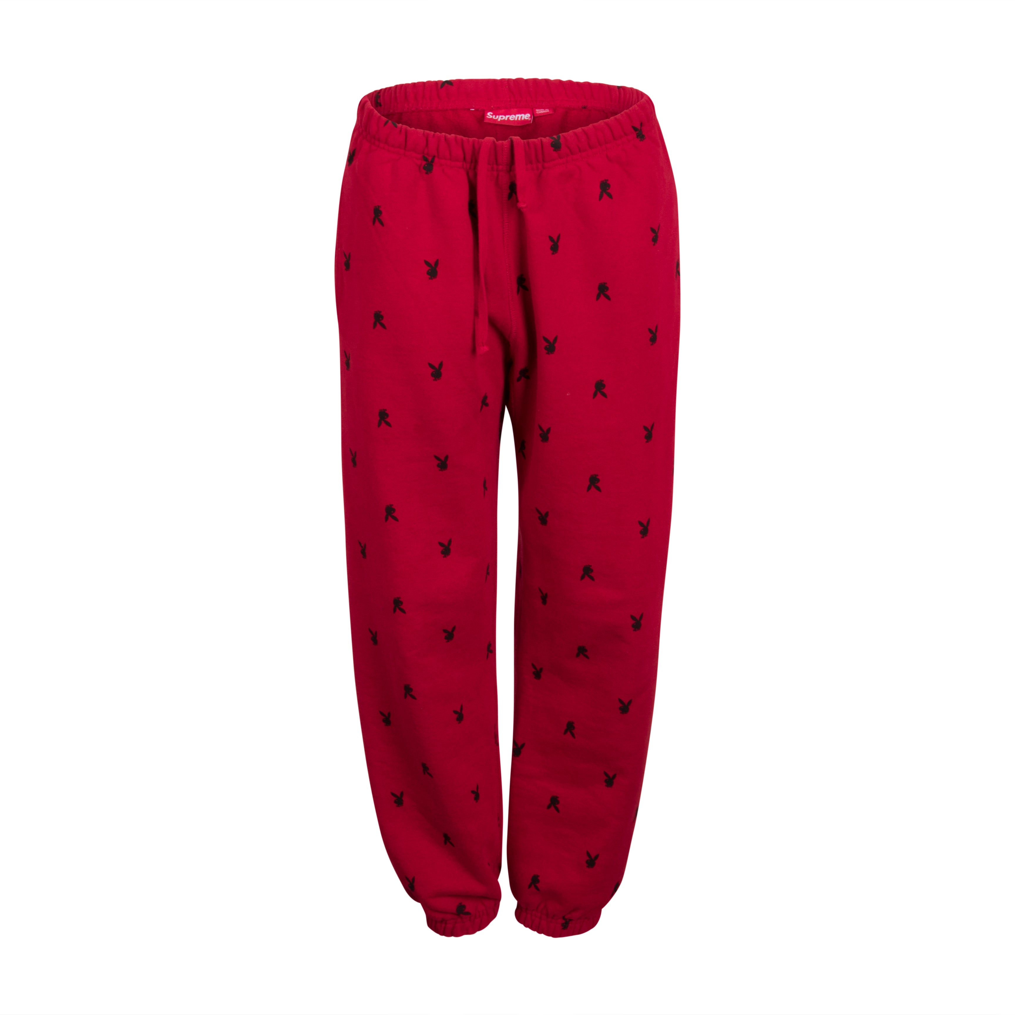 Supreme Playboy Sweatpants 'Red'