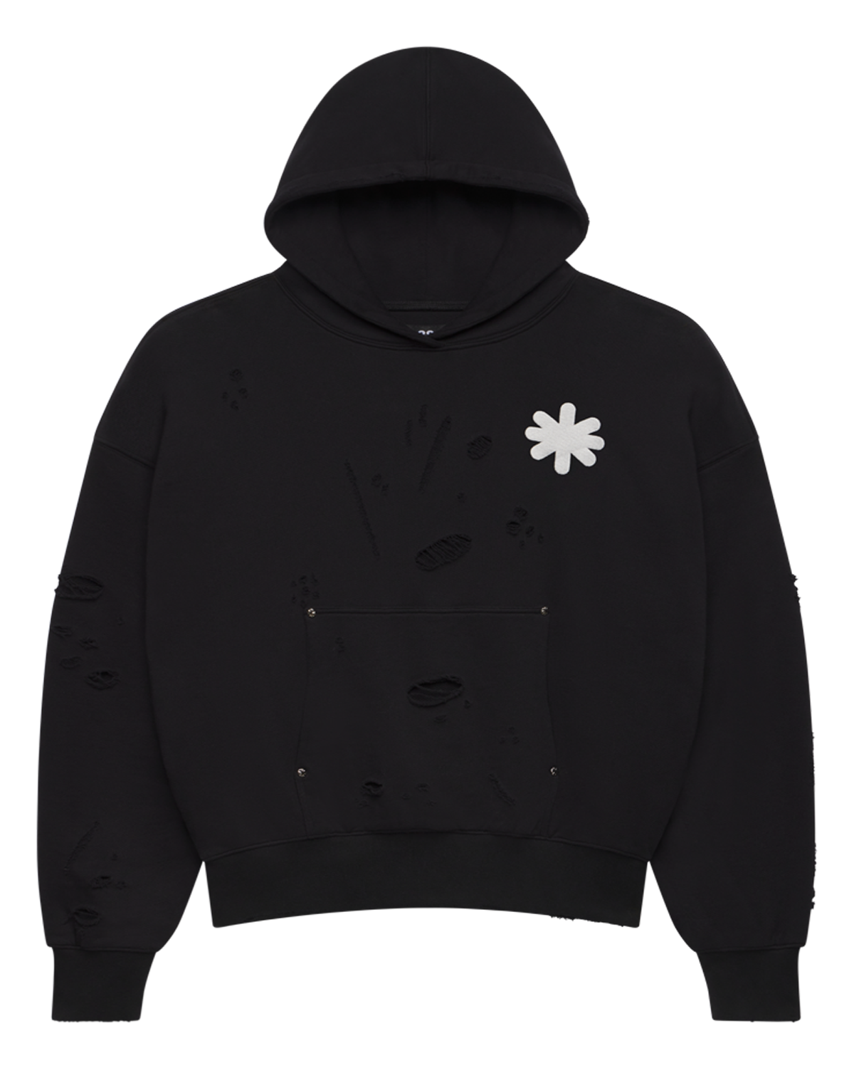 LOSTSHDWS DSTRY DBL LAYER LOGO HOODIE