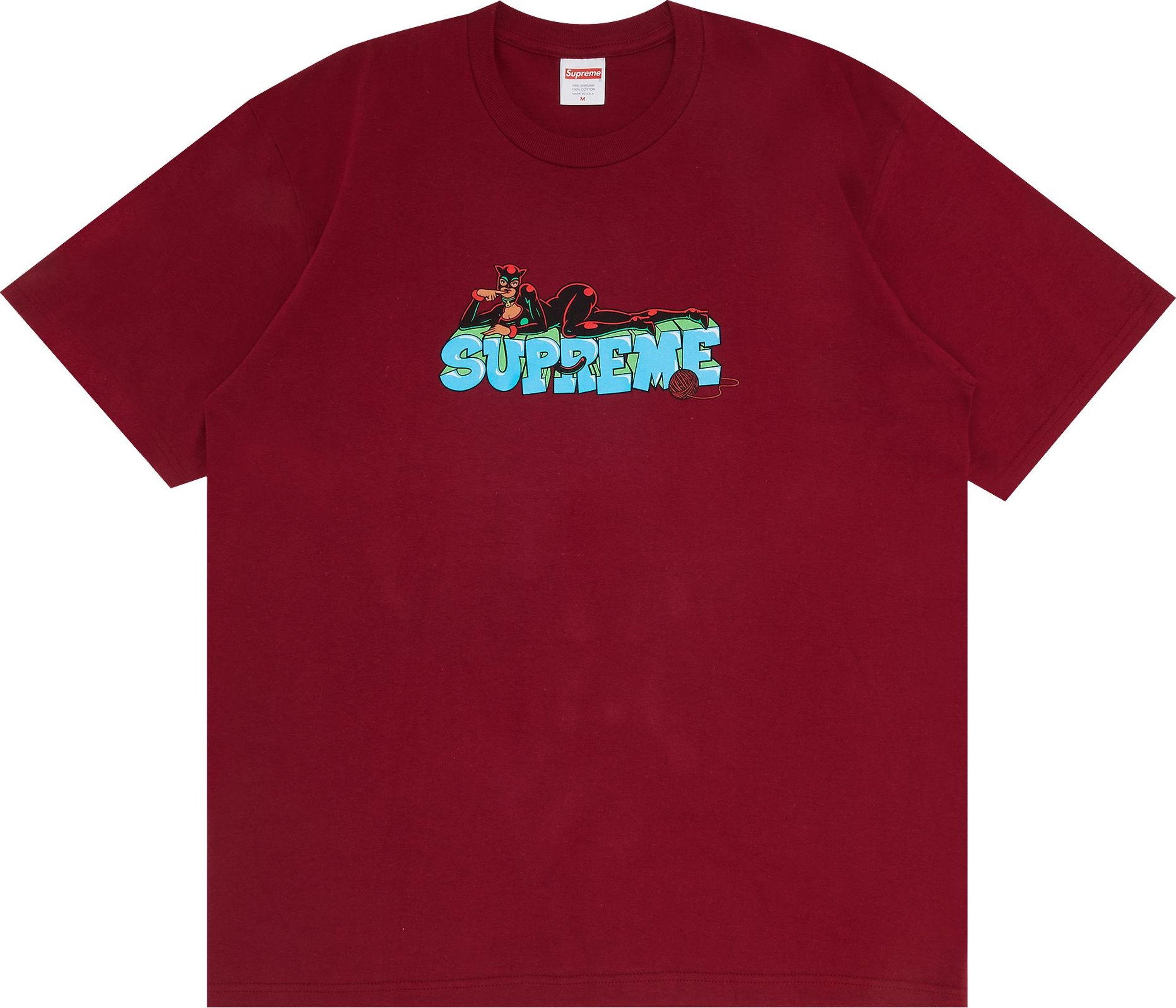 Supreme Catwoman Tee Cardinal