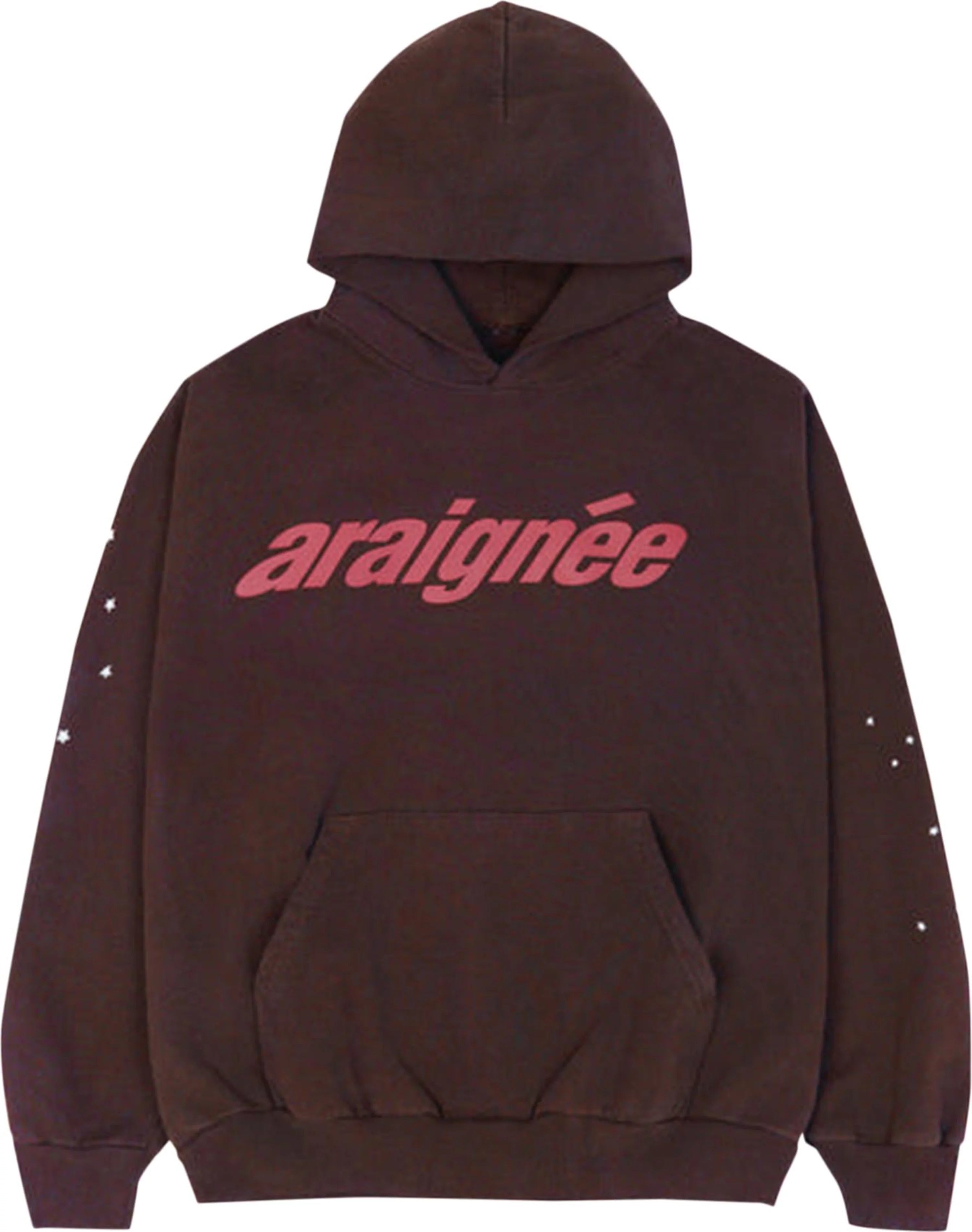 Sp5der 'Araignee' Hoodie Brown