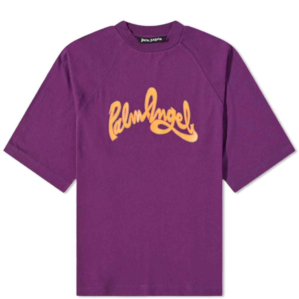 Palm Angels Script Logo 'Purple'