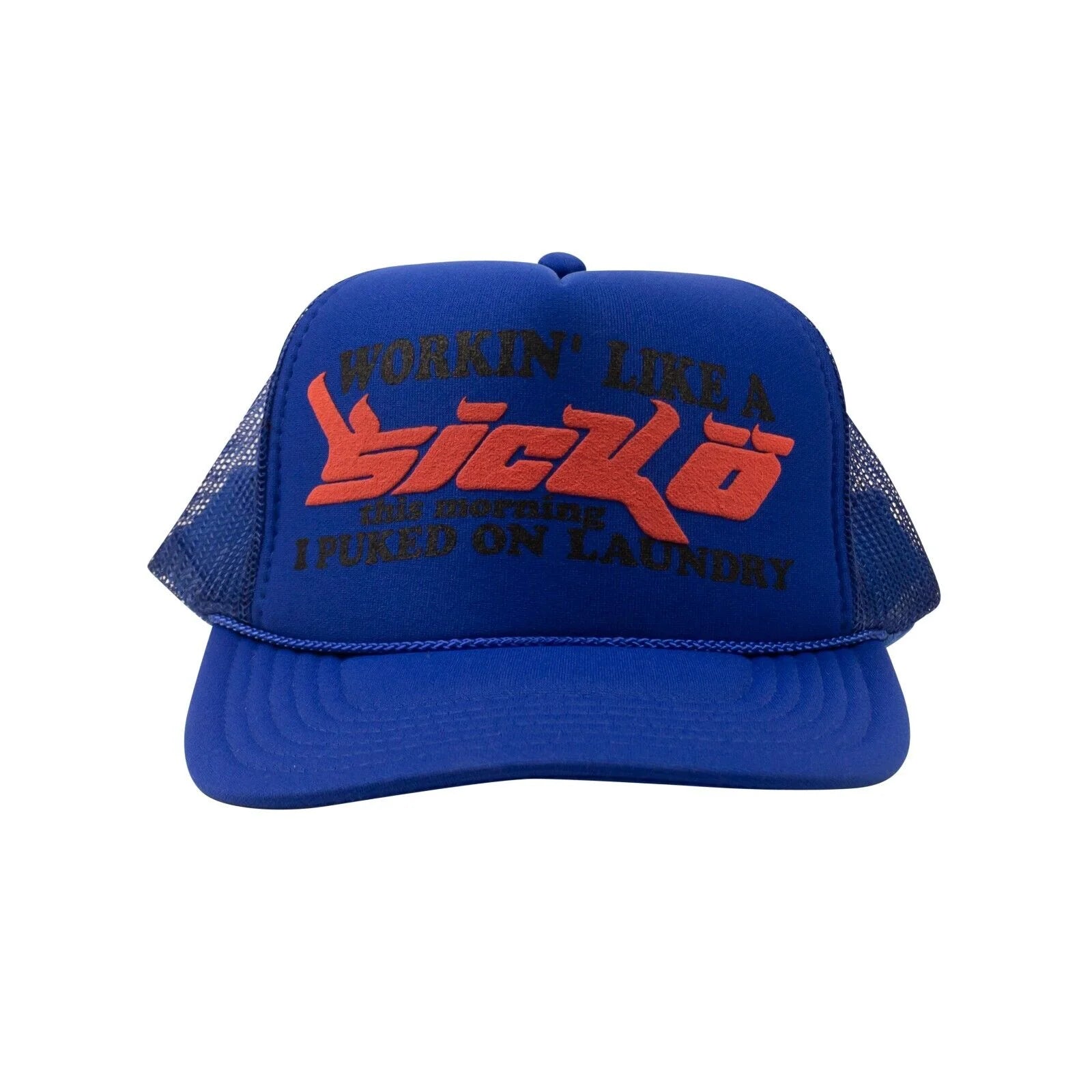 Sicko 'Workin' Trucker Hat Royal Blue
